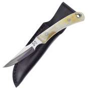 Hen & Rooster Fixed Blade Ox Horn