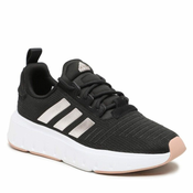 ADIDAS SPORTSWEAR Niske tenisice SWIFT RUN  crna / srebro
