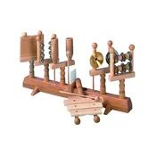 Komplet percussion 6 glasbil na stojalu Goldon 30190