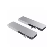 Dock HyperDrive HY-GN21D-SILVER Solo USB-C, srebrn