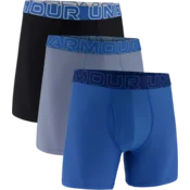 Under Armour Boksarice Performance Tech Solid 6in 3-pcs