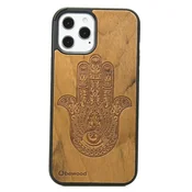shumee Lesen ovitek za iPhone 12 Pro Max hamsa imbuia