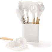 IRIS KT-243-W 13 komadni kuhinja silikon set Bijela