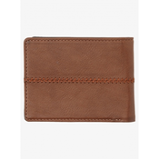 Denarnica Quicksilver STITCHY 3 - Chocolate Brown