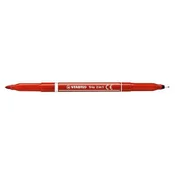Stabilo FLOMASTRI TRIO 223 2v1 RDEČ