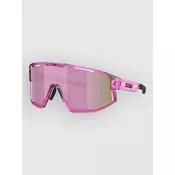 BLIZ Active Eyewear Fusion Small Transparant Pink Sunglasses brown w rose multi