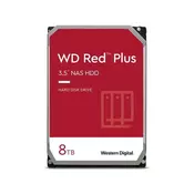Western Digital Hard disk 8TB WD80EFZZ Red Plus NAS