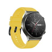 Silikonska zapestnica za Huawei Watch GT 2 / 3 / 4, 2 Pro / 3 Pro / 4 Pro, GT 2e (46 mm) - Rumena KP35330