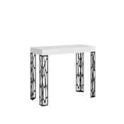 Ityhome Ityhome 90 x 77 konzolna miza bela, (20847644)