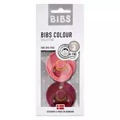Bibs Tolažilna duda Colour - Coral & Ruby - 6-18 mesecev
