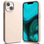 shumee Fleksibilen silikonski ovitek za iPhone 14 Plus 6.7 SILICONE PINK SAND