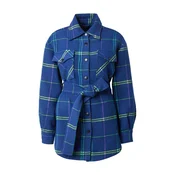 Desigual Prehodna jakna Paris marine/neonsko rumena/limeta/orhideja