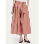 Weekend Max Mara Midi krilo Alpaca 2625106041 Rjava Regular Fit