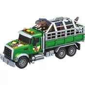 CITY SERVICE CAR - 1:14 - Tovornjak za prevoz dinozavrov (z zvokom, lučmi)