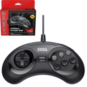 SEGA Retro-Bit MD Mini 6-B USB Black