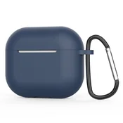 Silikonski ovitek Techsuit za AirPods 4 - temno moder