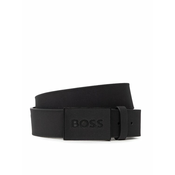 Boss Moški pas Icon-S1 50471333 Črna