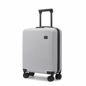 CabinFly Bellanca 55x40x20cm Ryanair Suitcase Grey Carry-on Luggage Cabin Bag