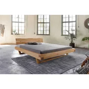 Livetastic POSTELJA IZ TRAMOV 200 cm x 200 cm , les divji hrast
