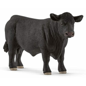SCHLEICH Farm World 13879 Angus črni bik