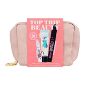 Benefit Top Trip Beauty set: podlaga za puder The Porefessional Pore Primer 22 ml + gel za obrvi Gimme Brow Brow Volumizing Fiber Gel 3 g 3 Neutral Light Brown + maskara Bad Gal Bang! Volumizing Mascara 8,5 g Intense Pitch Black