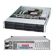 Supermicro SuperChassis 825TQC-R1K03LPB Rack Crno 1000 W