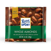 Čokolada Ritter Sport Whole Almonds 100g