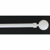 Luance Set karniša Basic, 120-210 cm, Bijela