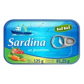 SARDINE SA POVRCEM BAŠ BAŠ 125G