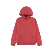 Abercrombie & Fitch Majica ESSENTIALS FLEECE malina