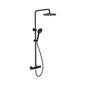 BATH DELUXE 31-120-05-02-00 - Tuš set s termostatsko pipo DRAGOR mat črna