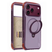 Premium maskica Torras Ostand Q3 Air Pro za iPhone 17 Pro Max / 18 Pro Max / 18 Pro - violet summit