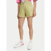 Billabong Jeans kratke hlače Little Sister EBJDS00103 Svetlo zelena Relaxed Fit