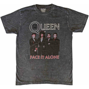 Queen Majica Face it Alone Band Unisex Black L