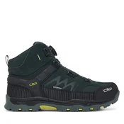 Trekking čevlji CMP Kiruna Mid FitGo Wp 3Q56784J Zelena