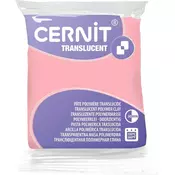 Cernit Translucent Polimerna masa Pink Quartz 56 g