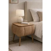 Hanah Home nocni ormaric Lina, braon