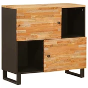 Pomocni ormaric Smeda 80 x 33 x 75 cm Cvrsto drvo manga