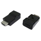 Gembird Kabelski adapter HDMI za VGA, M/F, črn