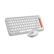 LOGITECH POP ICON COMBO - OFF WHITE - BT - Croatian layout
