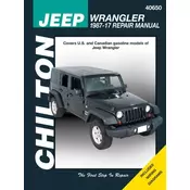 JEEP WRANGER AUTOMOTIVE REPAIR MANUAL