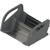 Stojalo za začimbe ORGA-LINE, ŠK 400 mm, širina 312 mm, prašno siva/inox