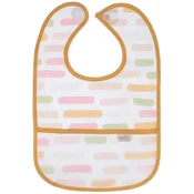 Ljuljacka Babyjem - nepropusni podbradak, pastelne pruge