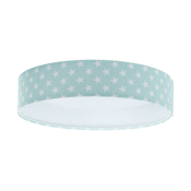 LED Stropna svetilka GALAXY KIDS LED/24W/230V zvezde zelena/bela
