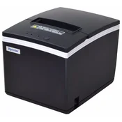 Xprinter namizni termični tiskalnik XP-V330-L, hitrost 260 mm/s, do 80 mm, USB, LAN, RS232, samodejni računalnik, črna