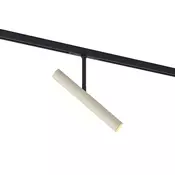 Sodobni reflektor bež barve s črno za 1-fazni sistem tirnic - Slimline Avery