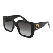 Gucci GG0141SN 001 ONE SIZE (53) Črna/Siva