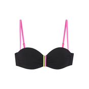 BUFFALO Bikini zgornji del svetlo zelena/roza/črna
