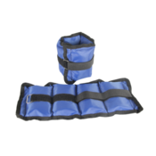 S-SPORT Utež za roke in noge 2 × 1 kg, modra