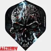 ALCHEMY/Dart Flights/NO2/Black Lightning Skull/pikado perice